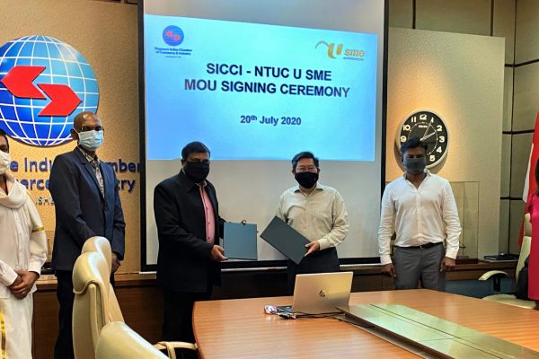 1) SICCI and NTUC U SME Memorandum of Understanding (MoU) - 20th July 2020